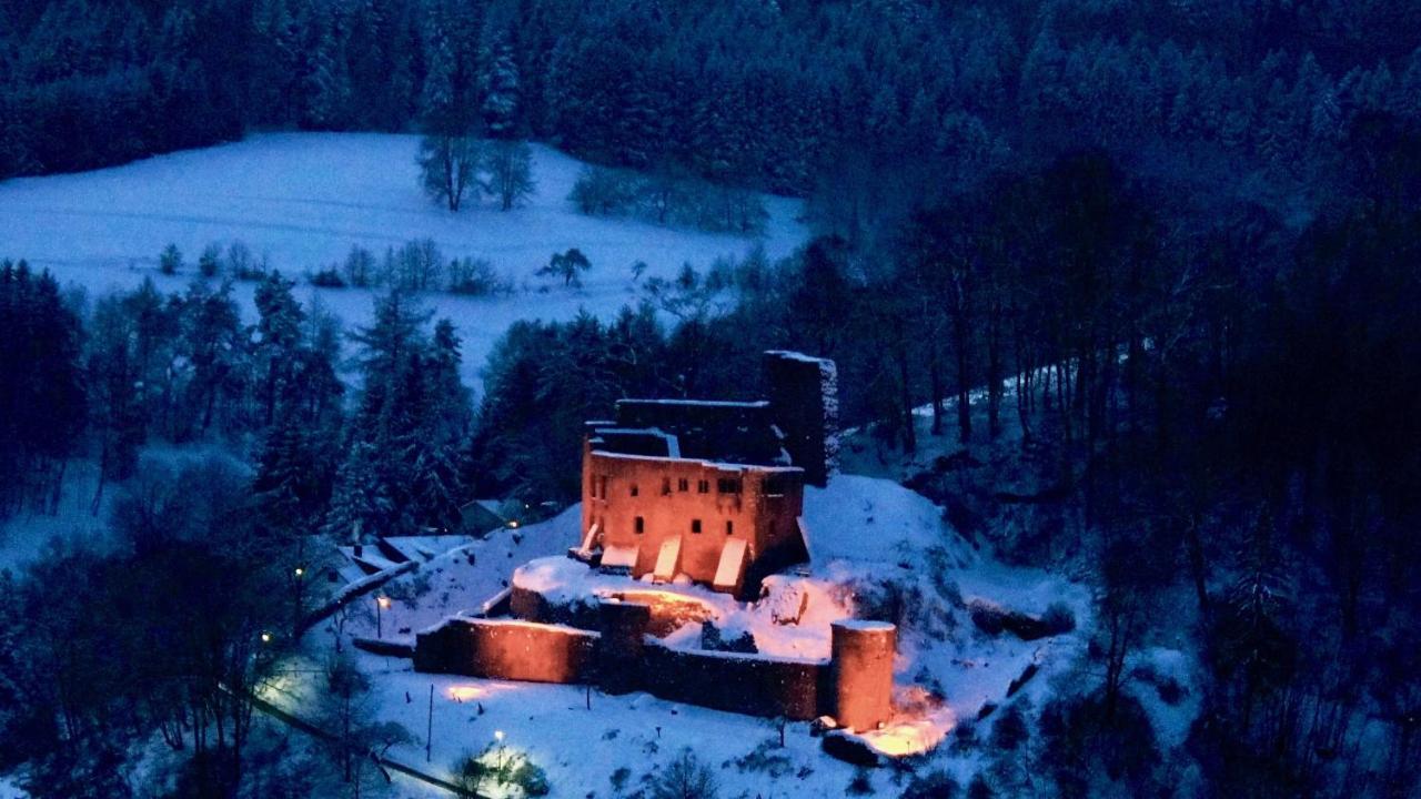 Burg Freienstein Blick 4 Sterne Mit Sauna Gammelsbach المظهر الخارجي الصورة